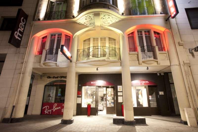 Hotel Cecyl Reims Centre Exterior foto