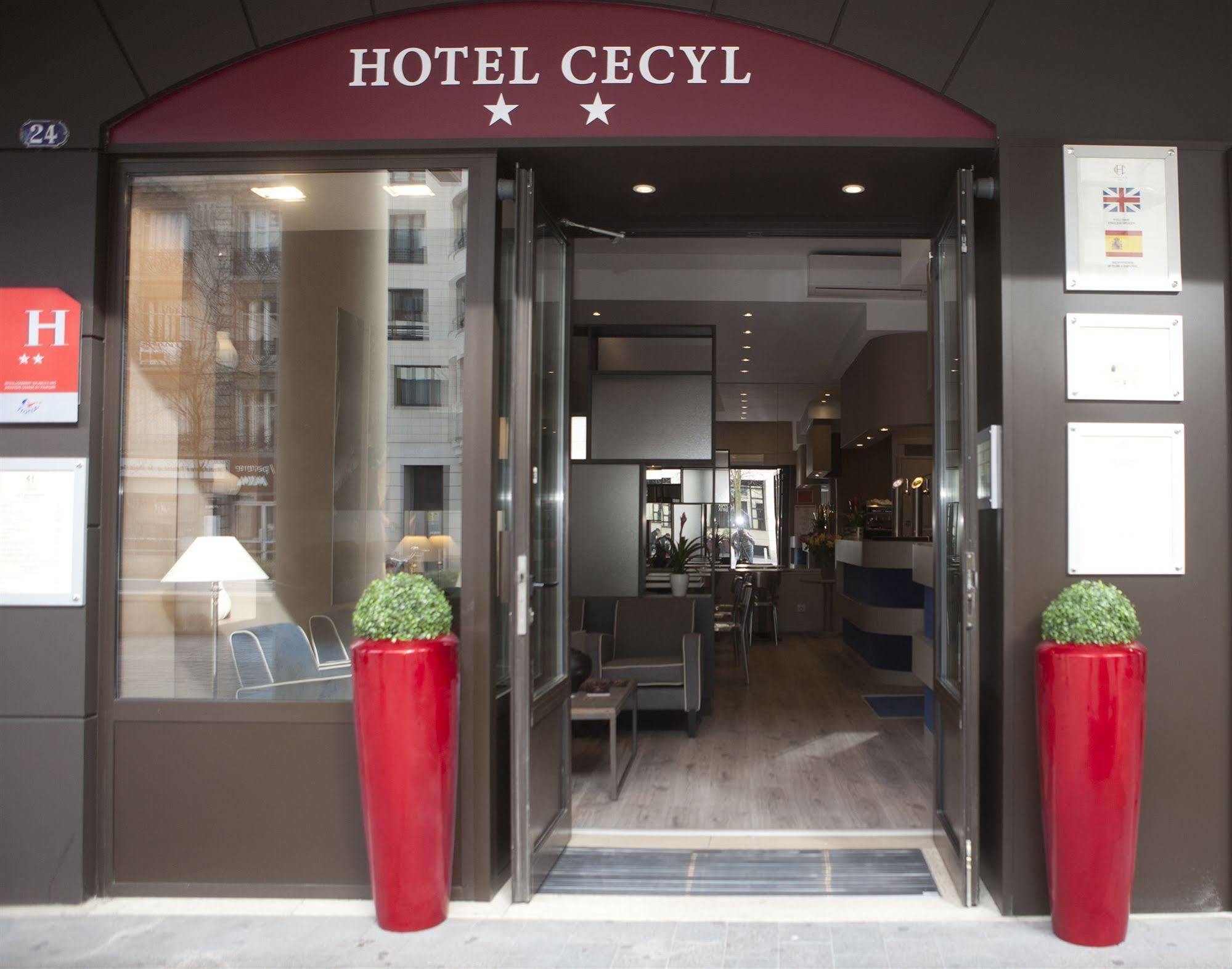 Hotel Cecyl Reims Centre Exterior foto